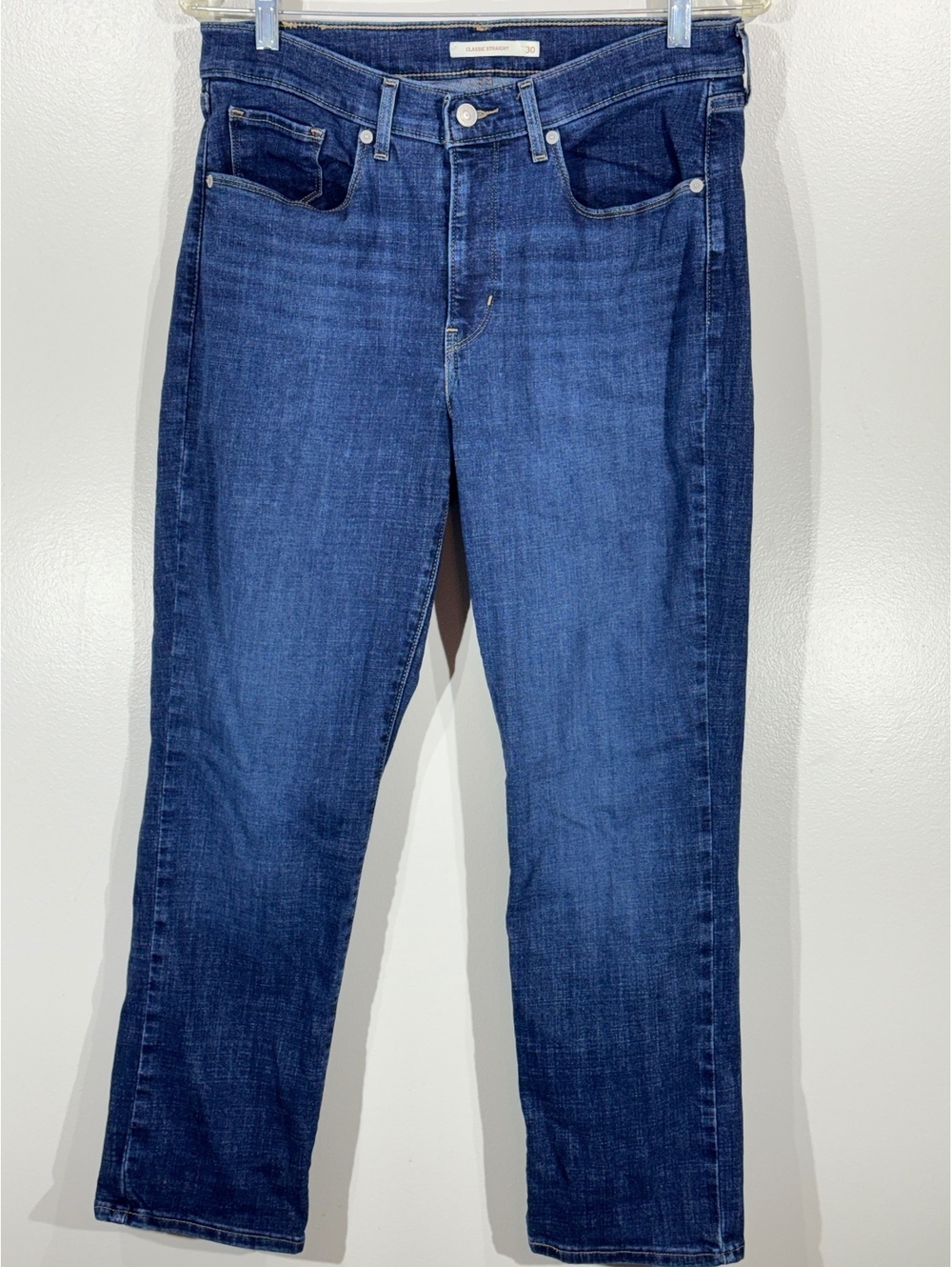 Levi's Classic Straight Blue Jeans Size 30